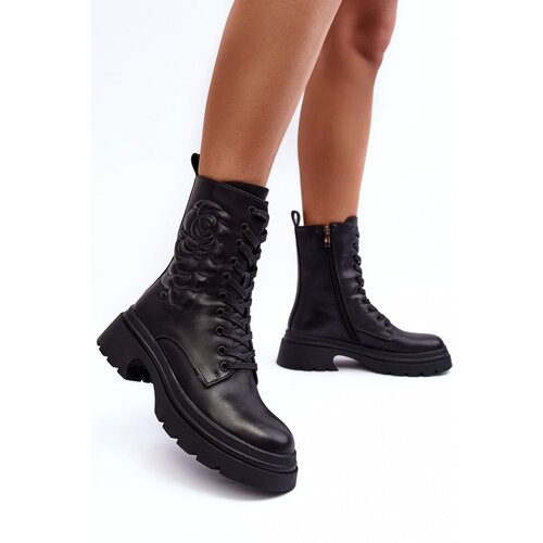 S. BARSKI Insulated Leather Boots SBarski Cene