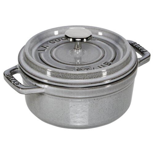 Staub Cocotte 12cm round Graphite grey, cast iron Cijene
