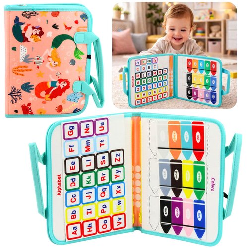  Felt Educational Manipulative Sensory Book Mermaid Suitcase Cijene