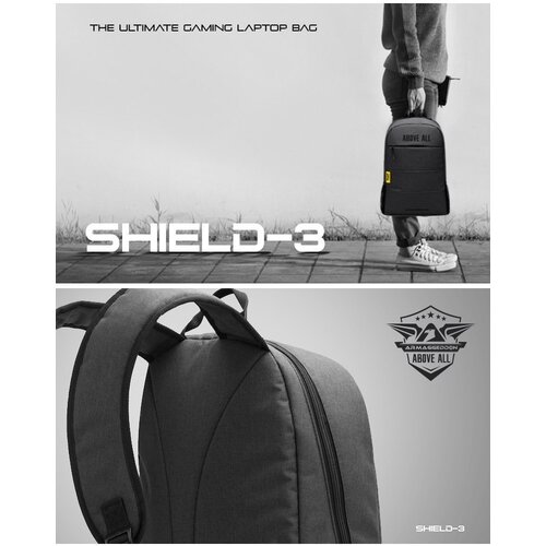 Armaggeddon sonicgear shield 3 ranac 15.6" siva boja Cene