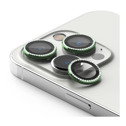  Zastita za kameru diamond za iphone 15 pro (6.1)/iphone 15 pro max (6.7) zelena ( FL10973 ) Cene