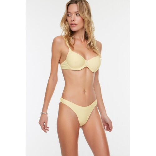 Trendyol Yellow Basic Bikini Bottoms Slike