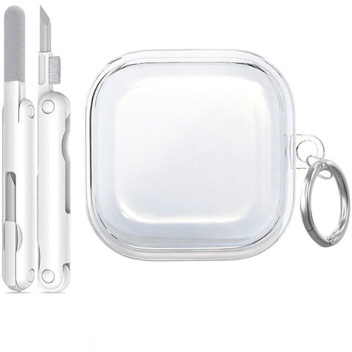 INF Transparent TPU Protective Case Compatible with Samsung Galaxy Buds4 and Buds4 Pro, (5000180429) Slike