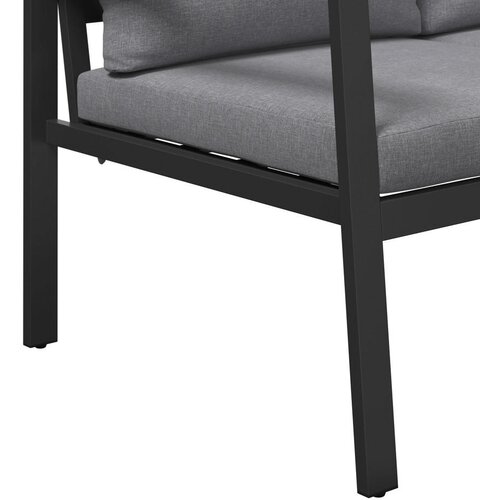 Ambia Garden LOUNGE GARNITURA tkanina akacija masivno aluminij Slike