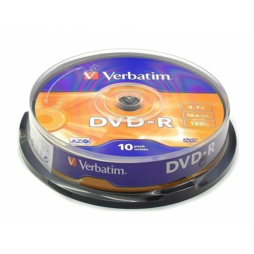 Verbatim DVD-R , na osi 10/1