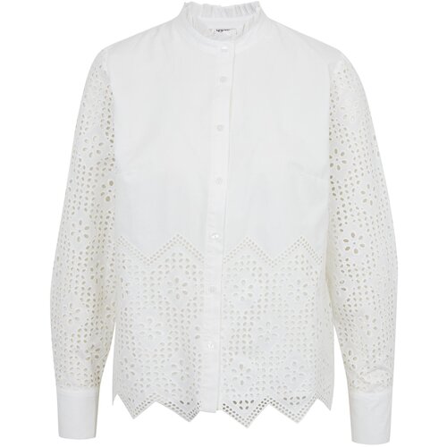 Orsay White Women's Blouse with Decorative Details - Women Cene