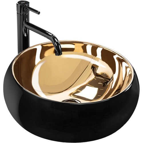 Rea Nadgradni umivaonik Luna Gold/Black Cijene