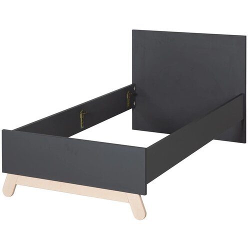 Roba črna otro&amp;scaron;ka postelja 90x200 cm jara &amp;ndash; Slike