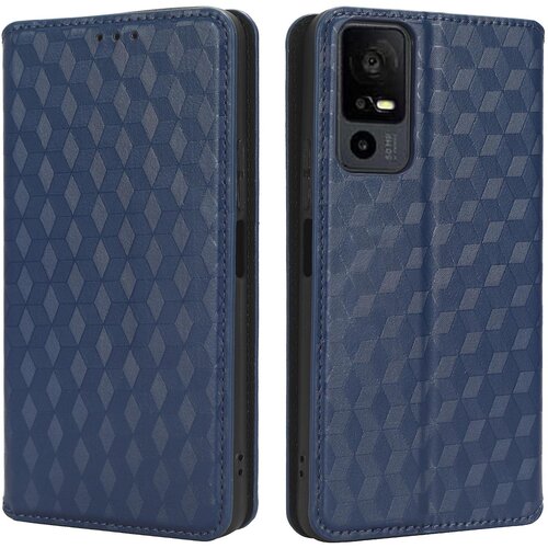 INORCO Denarnica Shell za TCL 40 XL PU usnjena torbica za telefon z vtisnjenim rombom in preklopnim stojalom, (22033754) Cene