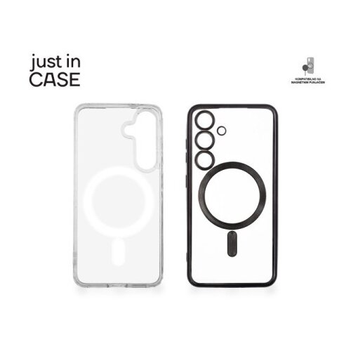 Just_in_Case 2u1 Extra case MAG MIX paket CRNI za Samsung S25 ( MAG235BK ) Cene