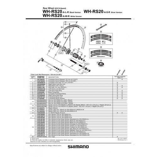  ŽICA SHIMANO WHRS20AR SPOKE 302MM/BLACK Y012AP027 SHIMANO Cene