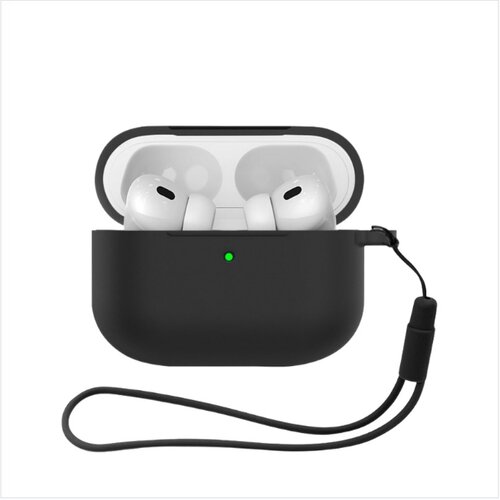 INF Silikonsko za&scaron;čitno ohi&scaron;je, združljivo z Apple AirPods Pro 3 - dvodelni komplet Black, (5000074346) Cene