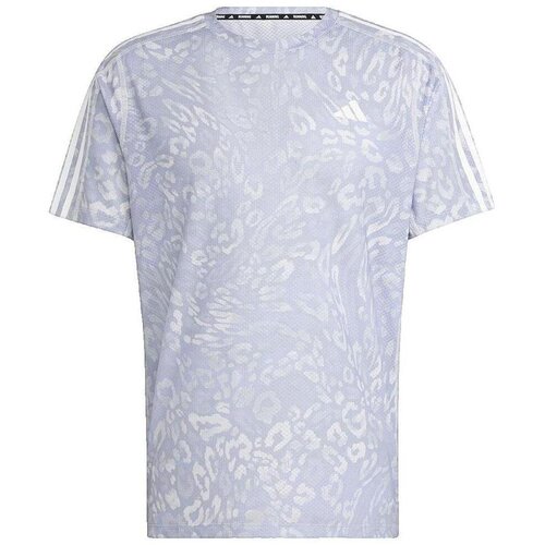 Adidas Majice s kratkimi rokavi T-shirt Own The Run Climacool 3-Stripes Siva Cene
