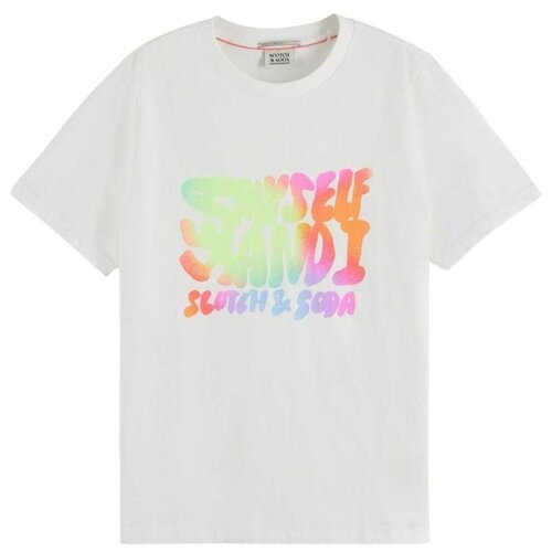 SCOTCH & SODA ženska majica sa natpisom SS177327-0006 Slike