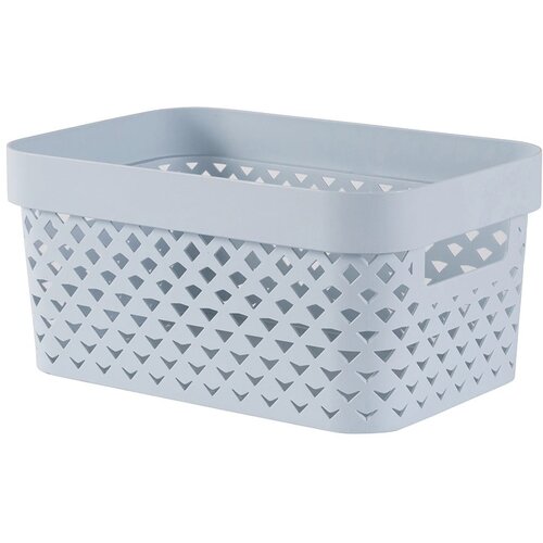 Curver Svijetlo plava plastična kutija za pohranu 26x17,5x12 cm Pure – Cijene