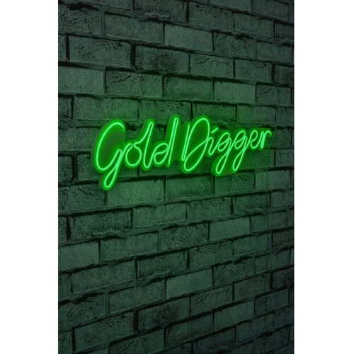 Wallity Dekorativna plastična LED rasveta Gold Digger Green Cene