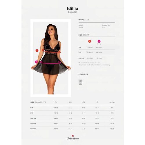 Obsessive Babydoll Idillia Slike