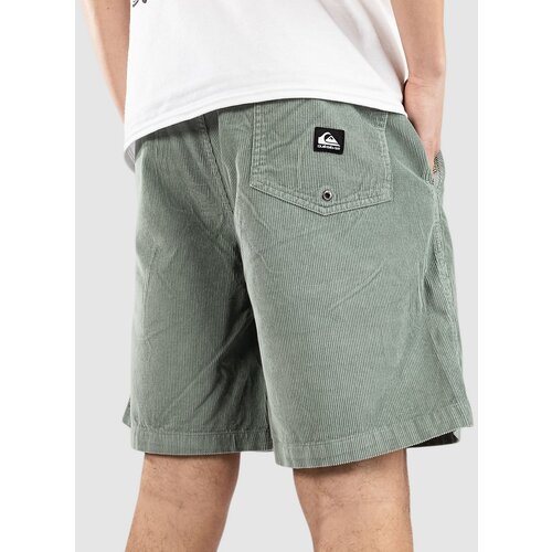 Quiksilver Taxer Cord Ws Kratke hlace chinois green Slike