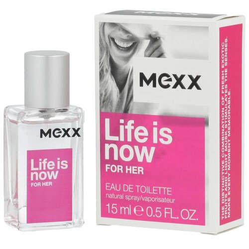 Mexx life is now for her toaletna voda 15 ml za žene Cijene