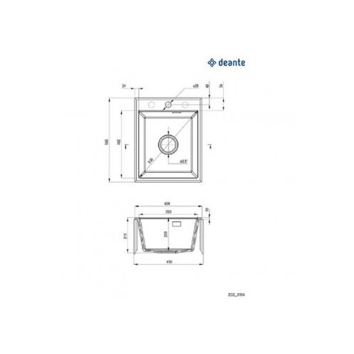 Deante granitna sudopera eridan zqe N104 Slike