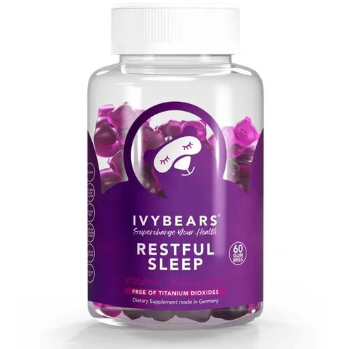 Ivy Bears Gumene bombone za miran san Restful Sleep, 60 komada Slike