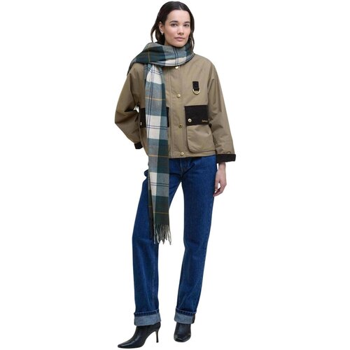 Barbour &amp;Scaron;ali &amp;amp; Rute STANWAY TARTAN WRAP LSC0426 Bela Slike