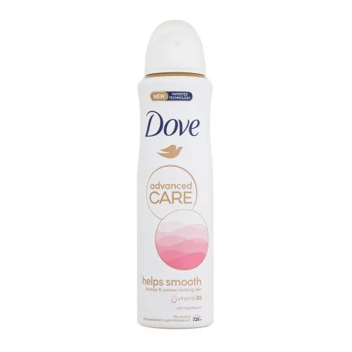 Dove Advanced Care Helps Smooth 72h antiperspirant za občutljivo kožo 150 ml za ženske
