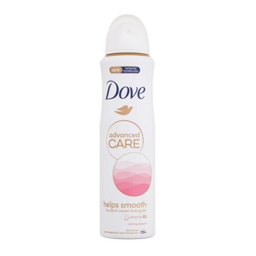 Dove Advanced Care Helps Smooth 72h antiperspirant za osjetljivu kožu 150 ml za ženske Slike