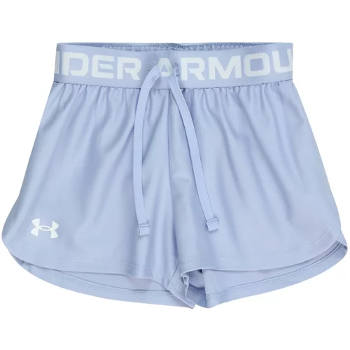 Under Armour Sportske hlače 'Play Up' golublje plava / bijela