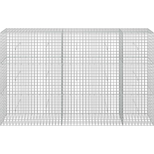  Gabion s 5 mm žicom i mrežom 5x5 cm 250x30x150 cm Slike