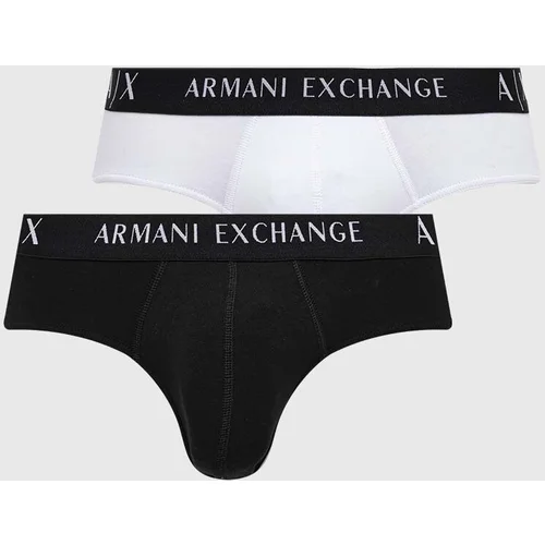 Armani Exchange Slip gaćice 2-pack za muškarce