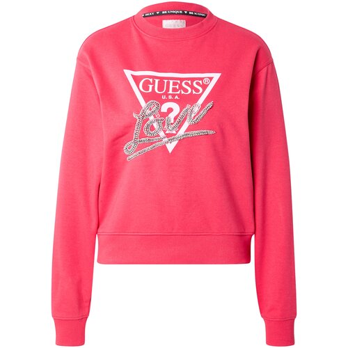 Guess Majica rdeča / off-bela Slike