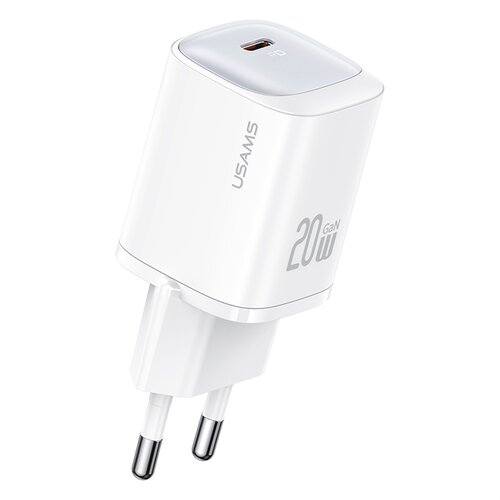 Usams CC248 20W 1C GaN Fast punjač white Slike