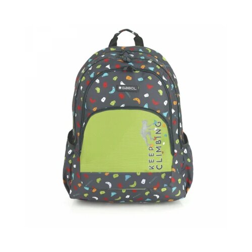 RANAC školski ergonomski 32x44x18 cm 21l Climb Gabol Cene