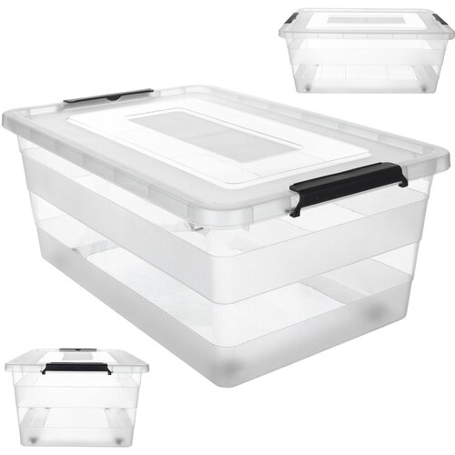 KADAX 40L plastični organizator za igrače s pokrovom, (5000351893) Slike