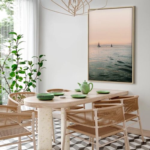  Slika - South Wind (1 Part) Vertical 60x90 U prirodnom drvenom okviru Slike