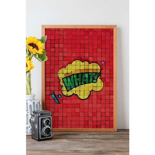 Wallity uramljena slika Popmosaıc7, 33x48 cm Cene