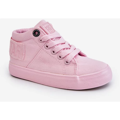 Big Star Kids Classic High Sneakers LL374003 pink