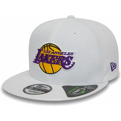New Era LA Lakers NBA Repreve White 9FIFTY Snapback Cap