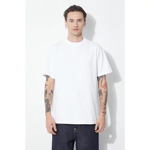 424 Pamučna majica Alias T-Shirt za muškarce, boja: bijela, bez uzorka, FF4SMH01AP-JE341.064
