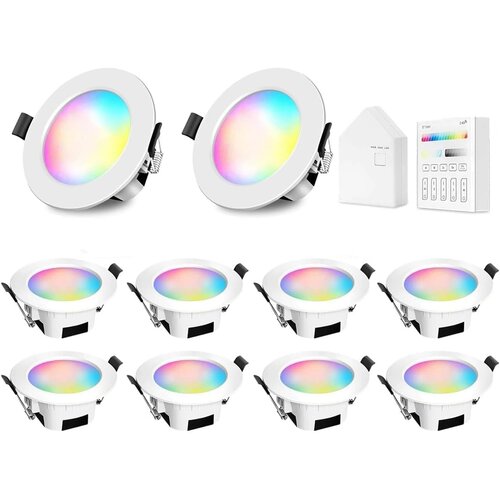 GEYUEYA HOME 10x GEYUEYA 120 mm HOME RGBWC vgradne LED svetilke Slike