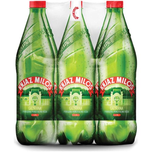 Knjaz Miloš Gazirana voda KNJAZ MILOŠ 6x1,25l Cene