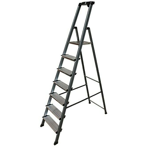 Krause Monto Stojeće ljestve s gazištem (Aluminij, 7 stepenica, Radna visina: 3,5 m) Cijene