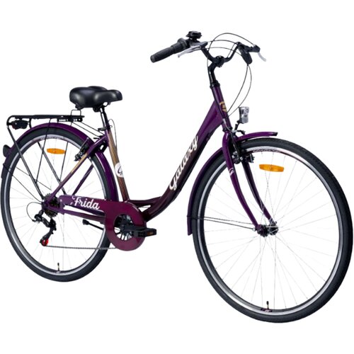 Mega Favorit Bicikl FRIDA 28"/6 tamno plava/bela shimano Cene