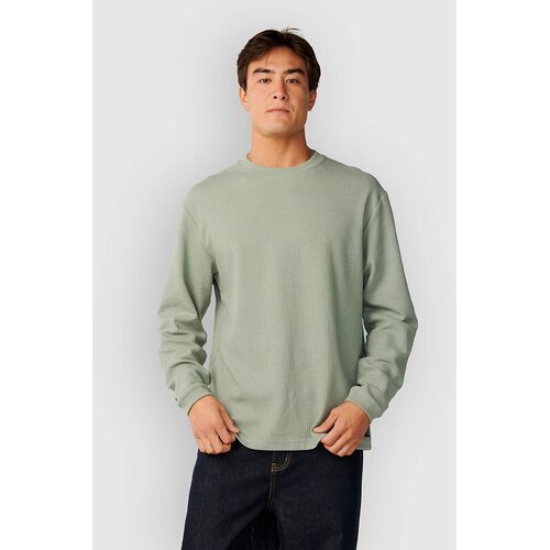 Rip Curl Premium Surf Waffle Majica z dolgimi rokavi sage Slike