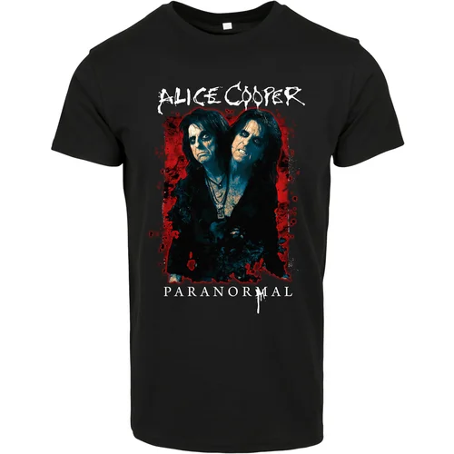 Merchcode Alice Cooper Paranormal Splatter Adult Black Tee Black