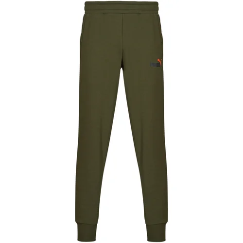 Puma ESS+ 2 COL LOGO PANTS FL CL Kaki