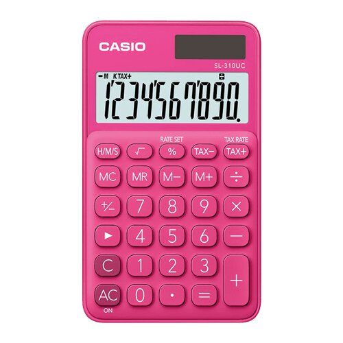 Casio Klakulator SL310, Roze Slike
