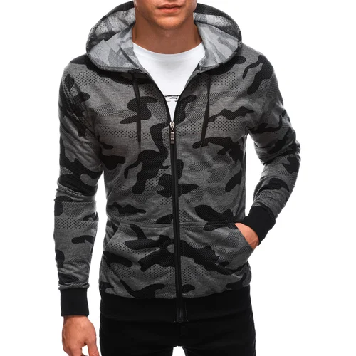 Edoti Men's hoodie B1523