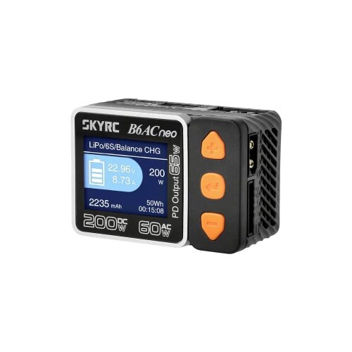 SkyRC POLNILEC B6AC NEO ZA LI-PO LIFE BATERIJE S FUNKCIJO, (5000337411) Slike